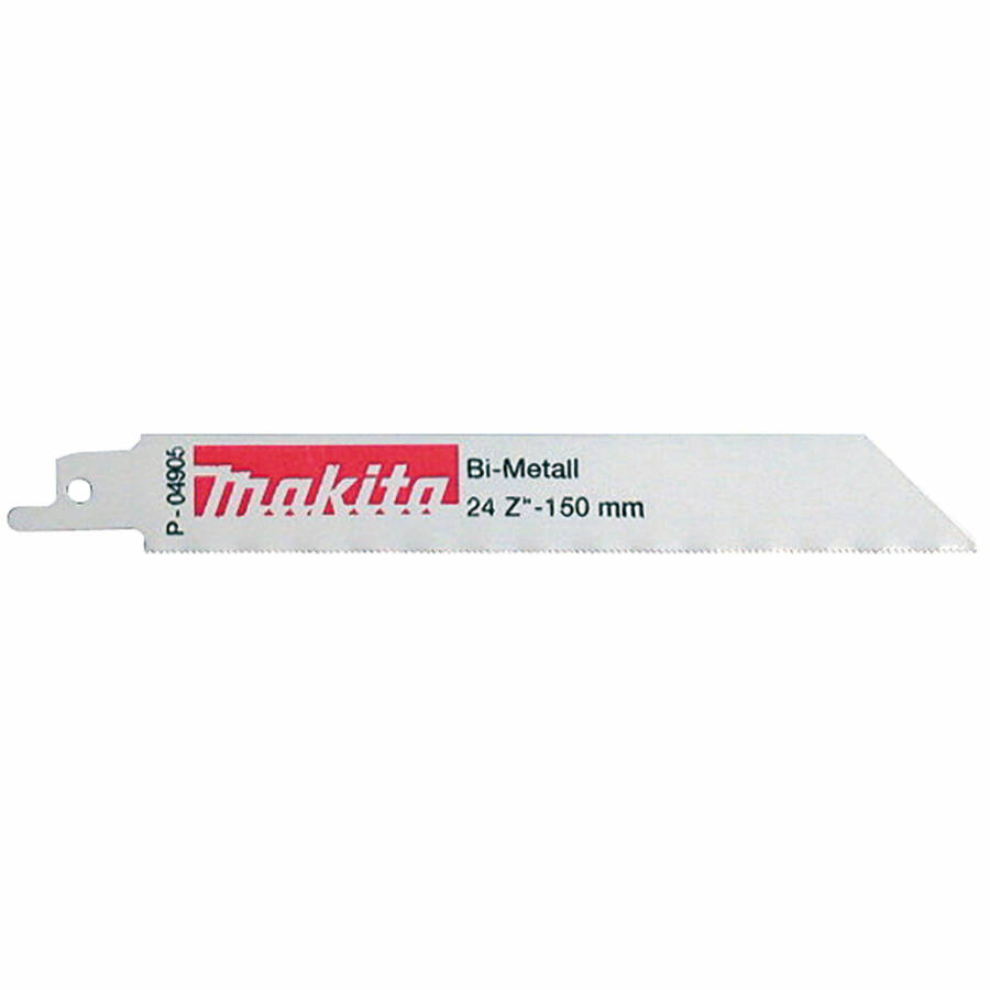 Makita P-04905 Reciprosägeblatt Bi-Metall 150 mm 24 (5Stk.)