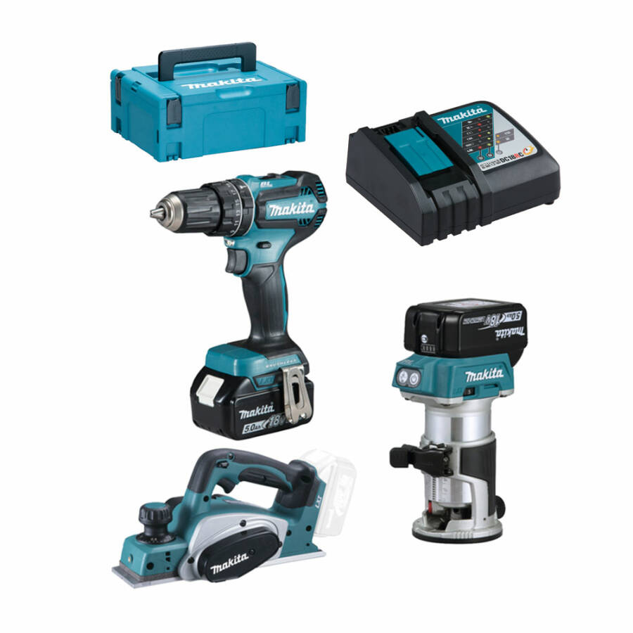 Makita DLX3116TJ Akku Spezialset 18V Li-Ion Lxt